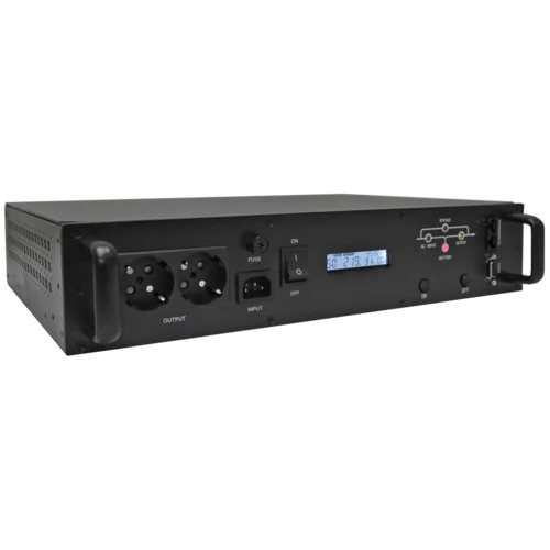 Источник бесперебойного питания Line-Interactive, 1000 VA, Rackmount LCD (чистый синус на выходе), уценка после ремонта